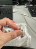 家用电子温湿度计室内干湿家用温湿度显示器迷你便携高精度壁挂式静音 白色温湿度计*1 实拍图