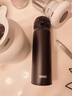 膳魔师（THERMOS）保温杯500ml男女士儿童水杯子学生生日礼物JNL-502黑色 实拍图