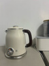 美的（Midea）艺术家电热水壶  烧水壶自动断电保温一体  1.6L大容量电热水壶 316L不锈钢恒温壶 精准控温 63-Q 实拍图
