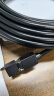 绿联六类屏蔽网线 CAT6类千兆网络连接线 工程家用电脑宽带8芯双绞抗干扰成品跳线 黑10米55176 实拍图
