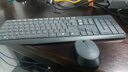 罗技（Logitech）MK235 键鼠套装 无线键鼠套装 办公键鼠套装  防泼溅防指纹 全尺寸 带无线2.4G接收器 黑 实拍图