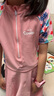 佑游儿童泳衣女中大童女孩游泳衣训练连体速干游泳装32625粉色短袖2XL 实拍图