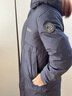 波司登（BOSIDENG）于适同款25新款羽绒服男女同款情侣长款宽松连帽面包服外套 黑青色|5978 M 165/88A 体重约120斤以内 实拍图