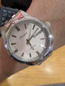 典派（Dianpai）【游丝摆陀纯机械表】镂空全自动手表男士实心钢带夜光防水双日历 【纯游丝】9j白银精钢带+全自动机械 42mm 实拍图