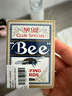 Bee小蜜蜂扑克牌No.92美国原装扑克进口娱乐场所耐用纸牌蓝色单付装  实拍图