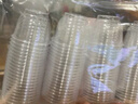 佳茉航空杯40只一次性茶杯60ML塑料加厚小酒杯透明试吃喝茶喝酒杯 实拍图