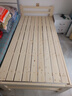 英美丹尼儿童拼接床实木婴儿床加宽拼接大床小孩床边床拼接床大人可睡 【加厚款】床头歀+床垫 长200宽100 高备注 实拍图