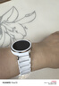 BHO【热销2万+】适用华为gt6/gt5pro表带gt5女款陶瓷watch gt4/gt3pro手表表带41/42mm/watch5男士款 真陶瓷【纯白】 41/42mm表盘【18mm接口通用】 实拍图