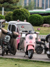 立马电动车80公里长续航EB电动自行车CG-3宁德时代汽车级锂电池48V24Ah东哥同款免驾照电瓶车粉 实拍图