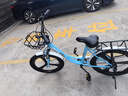 凤凰（Phoenix）儿童自行车凤凰儿童自行车10岁以上女童自行车6-10岁小学生自行车 顶配蓝丨一体轮+后座+减震+礼包 22寸【适合140-165cm】 实拍图