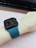 Apple/苹果 Watch SE 智能手表GPS款44毫米午夜色铝金属表壳午夜色运动型表带S/M MXF73CH/B 实拍图