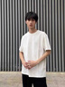 啄木鸟【纯棉体恤三件装】夏装新品短袖t恤青少年圆领休闲大码男装半袖 深灰+黑色+白色 XL 实拍图
