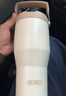 膳魔师（THERMOS）保温杯拎拎杯860ml男女儿童吸管水杯子学生生日礼物TSKP-LBG 实拍图