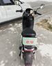 立马电动摩托车MINI 80公里长续航1200W电机60V20Ah铅酸电池外卖家用舒适出行电动车 海岸灰 实拍图