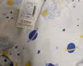 红豆儿童睡衣男女童春夏薄款纯棉家居服套装长袖裤空调服J3146白色140 实拍图