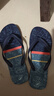 迪卡侬人字拖男拖鞋沙滩鞋耐磨舒适sbt藏青树叶45~46码4485562 实拍图
