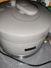 美的（Midea）【国家补贴】0涂层精钢厚釜电压力锅5L双胆全自动智能预约家用煲汤煮饭电饭煲C5856G高压锅4-6人 实拍图