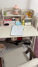 竹音实木书桌学生学习桌北欧简约书房电脑桌家用书桌书架组合写字桌 白色【真实木不贴皮】可调高度 1米实木单桌 实拍图