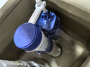 海立通用马桶水箱配件老式抽水坐便器厕所蹲坑水箱配件进上水阀SJ02蓝 实拍图