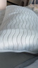 水星家纺A类凉感冰丝席子凉席 双人三件套床笠款蓝180*200cm可机洗 可折叠 实拍图