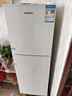 HYUNDAI（韩国现代）小冰箱迷你小型家用冷藏冷冻宿舍出租房办公室双开门二门电冰箱节能省电 118L白【行业热卖+店铺热卖】 实拍图