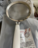 展艺 烘焙工具 白柄面粉筛 不锈钢手持硅胶糖粉筛 加厚 网筛14cm 实拍图
