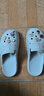 朴西2025新款夏季外穿包头拖鞋男士eva勃肯沙滩防滑一脚蹬凉拖鞋女 浅沙色+棕色小熊鞋花 可爱鞋花 37-38 实拍图
