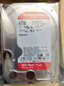 西部数据（WD）NAS机械硬盘 WD Red Plus 西数红盘 4TB 私有云5400转256MB SATA CMR垂直网络存储3.5英寸WD40EFPX 实拍图