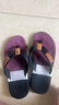 PointZerone夏季男士人字拖男2025新款外穿拖鞋男沙滩凉拖鞋男防滑室外凉鞋男 紫色升级版 42 标准运动鞋码 实拍图