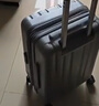 汉客行李箱男拉杆箱女大容量镇店之宝双层拉链密码箱子旅行箱24英寸蓝 实拍图