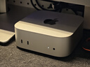 Apple/苹果AI电脑/Mac mini迷你主机 M4银色(10+10核) 32G 512G台式电脑主机 Z1CG0002Z 实拍图