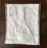 纯色棉感短袖T恤男情侣T恤男女文化衫净面作画光板衣服上衣 白色 3XL 实拍图