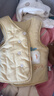童泰（TONGTAI）婴儿马甲秋冬季纯棉夹棉儿童衣服男童女童外出上衣坎肩马夹 黄色 73 实拍图