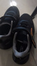 鸿星尔克（ERKE）童鞋男女童密网跑鞋新品大小童运动鞋【鸣鸥】正黑/钢灰色35 实拍图