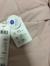 森马（Semir）90绒羽绒服女短款小宽松连帽高蓬面包服冬防泼水防风立领外套百搭 【显瘦小A廓形】橡皮粉（白鸭绒）61214 M 实拍图