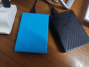 西部数据（WD）5TB 移动硬盘 USB3.0 My Passport随行版2.5英寸 蓝 机械硬盘 笔记本电脑外接 大容量加密存储 实拍图