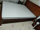 惠寻 京东自有品牌 全实木实木床中式1.5米床1.8米x2米双人床床家具 床+环保棕垫 1800mm*2000mm框架结构 实拍图