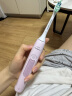 飞利浦（PHILIPS）【肖战推荐】电动牙刷钻石3系 送男生/女友 生日母亲节礼物 微泡水流 HX5171/04淡粉色 国家补贴 实拍图