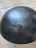 洽硕老式传统炒菜锅铁锅圆底无涂层物理不粘锅炒锅家用大勺燃气灶锅具 32cm单锅+铲+盖（已开锅） 32cm 实拍图