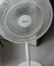 美的（Midea）电风扇 家用风扇落地扇 立式轻音节能强风电扇 宿舍降温循环柔风自然风桌面 【7叶台立两用】超级单品SAC30AC 实拍图