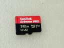 闪迪（SanDisk）512GB TF（MicroSD）内存卡 A2 4K V30 U3 C10 至尊超极速移动存储卡 读速200MB/s 写速140MB/s 实拍图