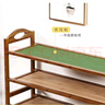安尔雅鞋架门口楠竹宿舍寝室鞋架子多层鞋柜家用收纳置物架 6层60cm 实拍图