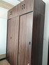 浩玄推拉门衣柜家用卧室新款2025小户型出租房屋实木质结实耐用挂衣橱 两门主柜(长120*宽45*高180) 晒单实拍图