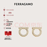 菲拉格慕（Ferragamo）女士大号Gancini耳饰 0696573 520礼物送女友 实拍图