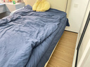 MIDO HOUSE铭都床上四件套纯棉60支水洗棉床单 淡云蓝配云峰蓝 1.5m床单款 实拍图