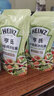 亨氏(Heinz) 沙拉酱 小轻纯沙拉脂肪减半蔬菜水果沙拉寿司酱175g*3袋 实拍图