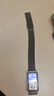 毕亚兹适用华为手环8表带 华为手环9表带10/9/8代通用NFC版运动手环米兰尼斯金属磁吸手环腕带BD61-黑 实拍图