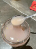 可爱早餐杯带盖勺把手玻璃杯燕麦杯豆浆酸奶杯女 【紫色】晨曦早餐杯 450ml 1只 450ML 实拍图