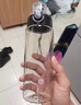 京东京造 运动水杯 Tritan大容量运动水壶夏季便携男士【防漏水】黑600ml 实拍图