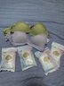 十月结晶哺乳文胸孕妇内衣胸罩怀孕期产后喂奶内衣聚拢薄款 【森系上开】紫格 L 实拍图